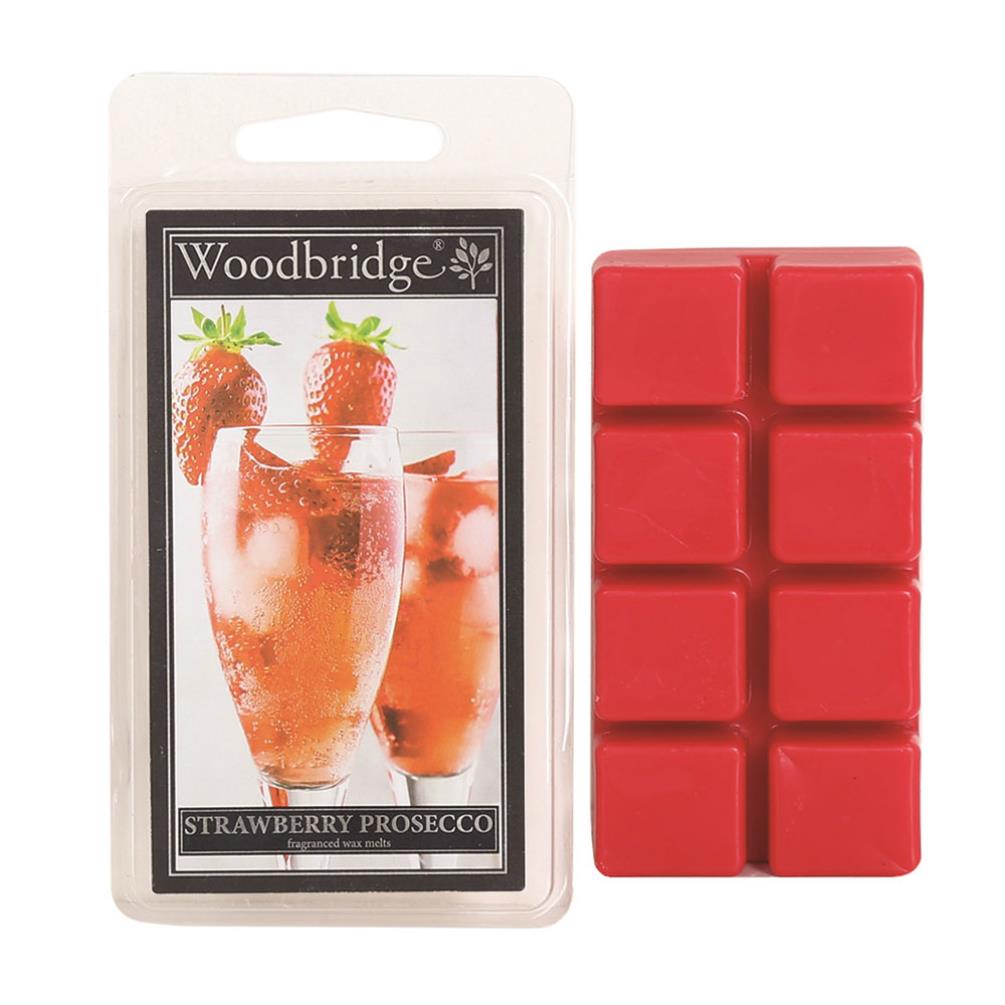 Woodbridge Strawberry Prosecco Wax Melts (Pack of 8) £3.05